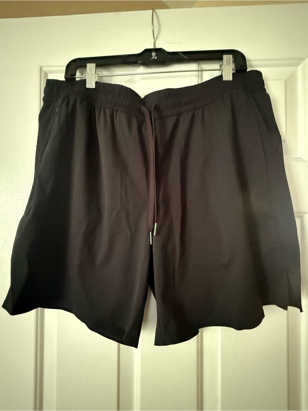 Black Athletic Drawstring Shorts